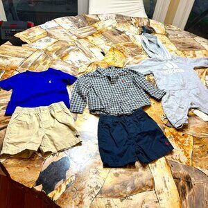 Ralph Lauren and Adidas outfits (all 12 months)